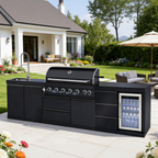 SERA-B Series Outdoor Modular Kitchen – All-in-One Backyard Cooking System