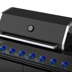 Vestivium Sera Series Outdoor Kitchen Island Black