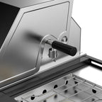 Vestivium Sera Series Outdoor Kitchen Island with Built - in Grill, Sink