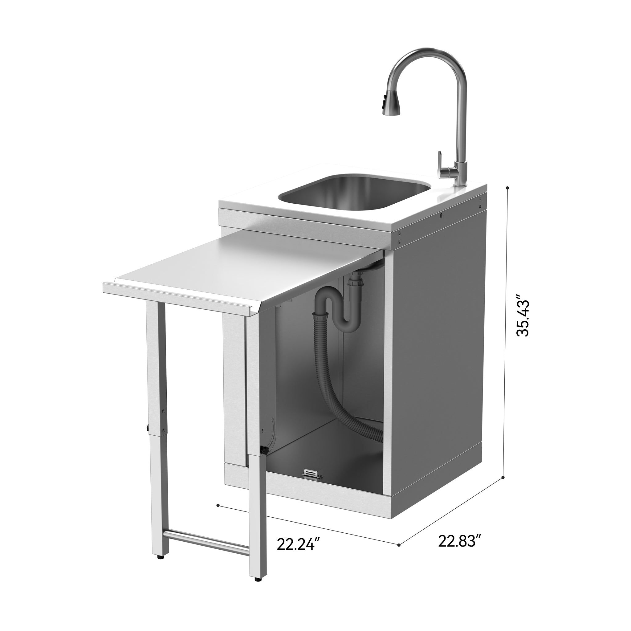 Vestivium Sera Series Outdoor Kitchen Island