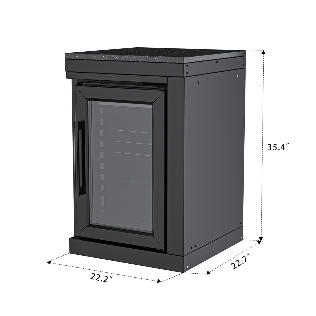 68L Single-Door Refrigerator Module