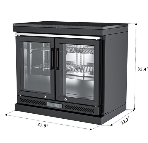 115L Double-Door Refrigerator Module