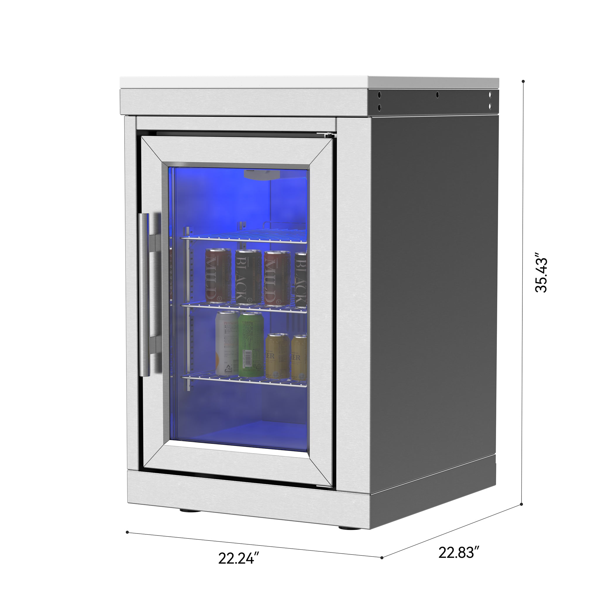 Vestivium Sera Series Outdoor Kitchen Island