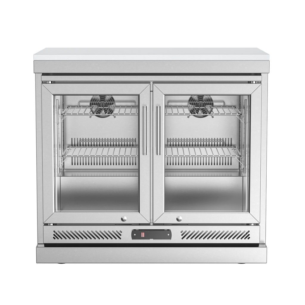 115L Double Door Refrigerator