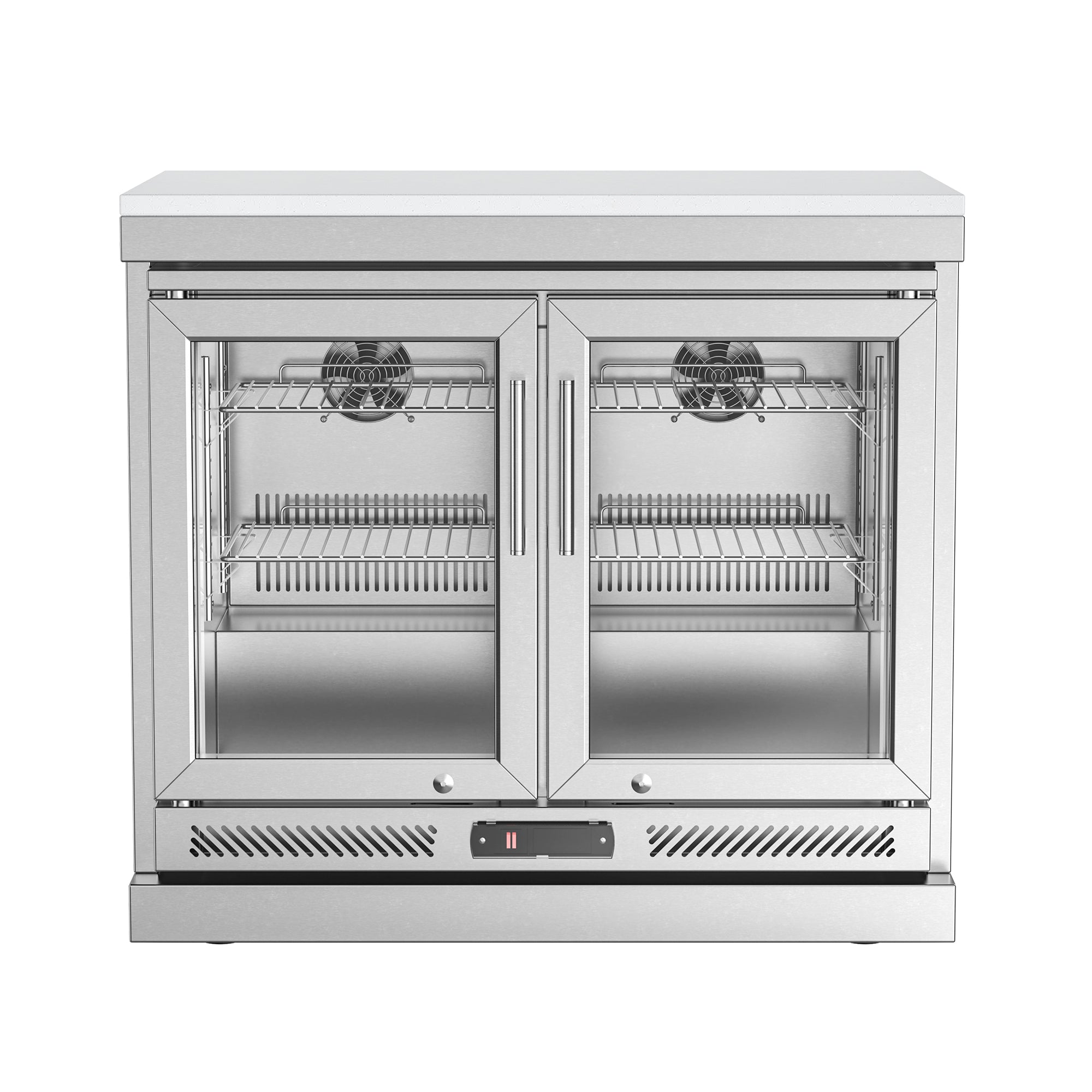 115L Double Door Refrigerator