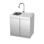 Stainless Steel Sink and Drawer Combo