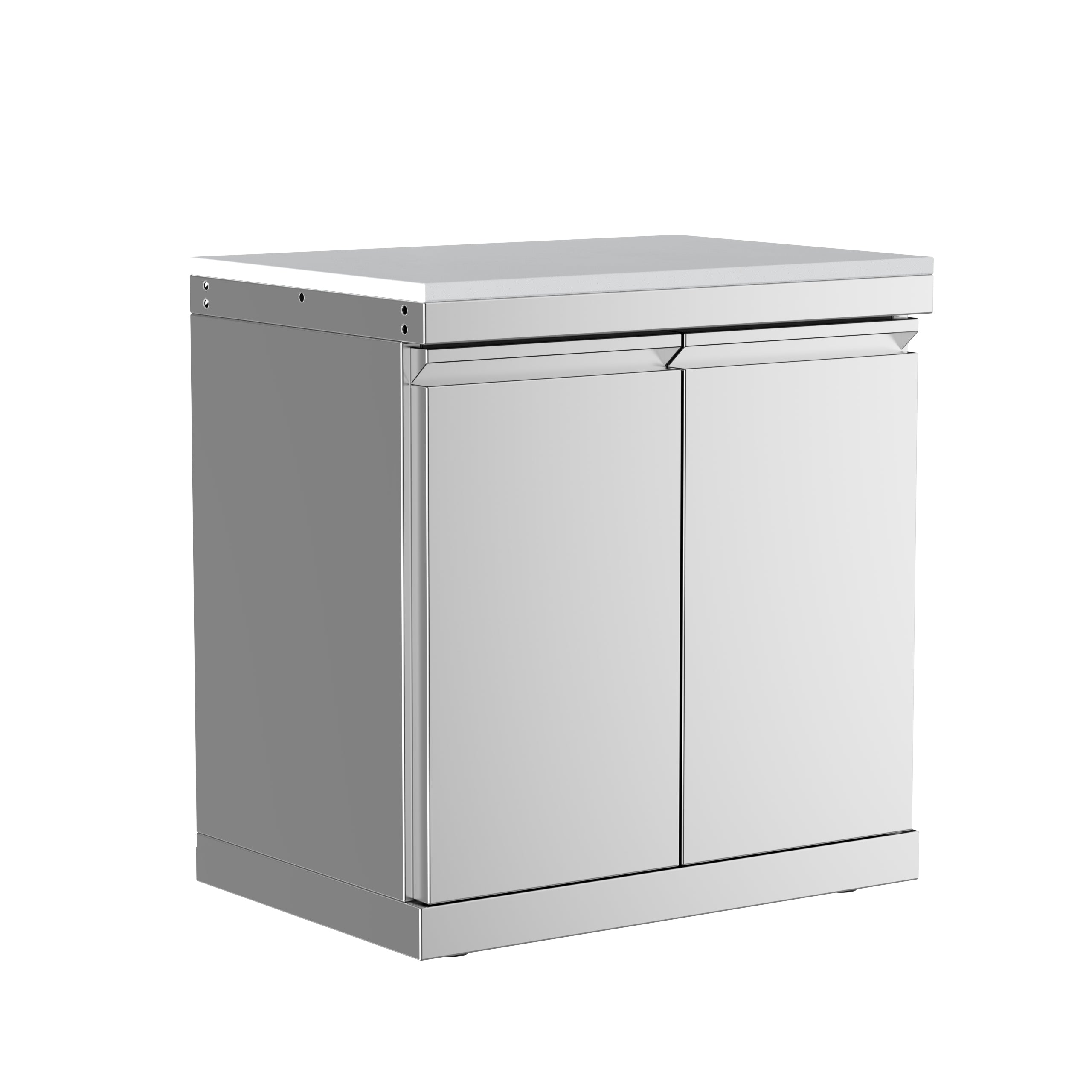Stainless Steel Storage Cabinet - Double Door