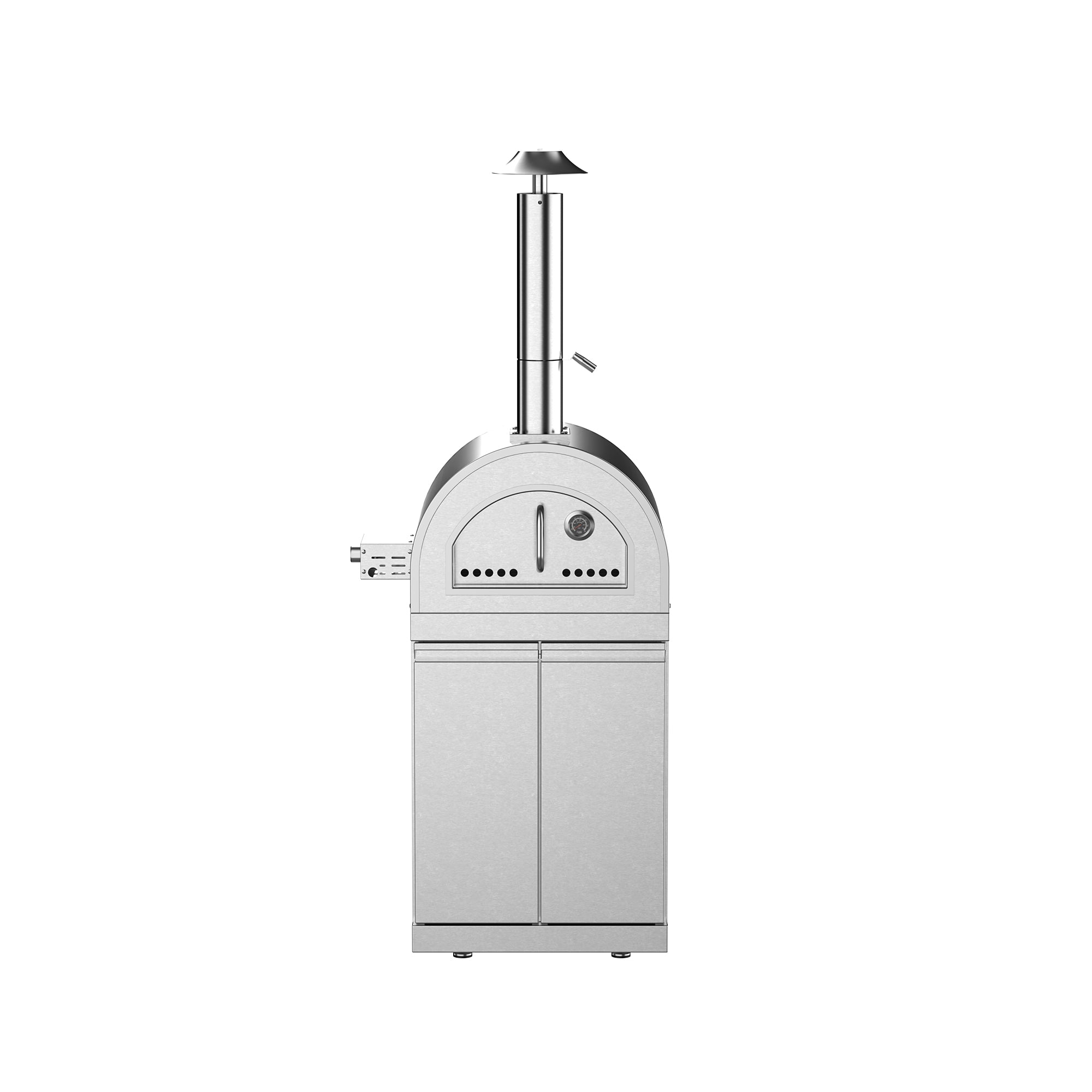 Pizza Oven Cabinet with Double Door Storage