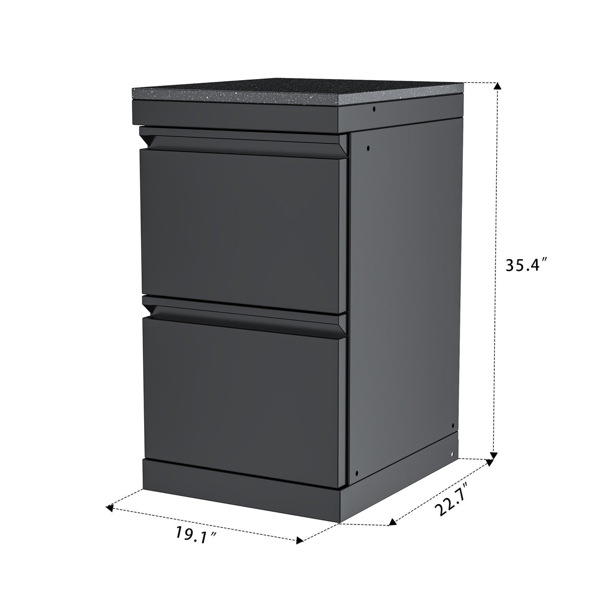 Two-Drawer Cabinet Module