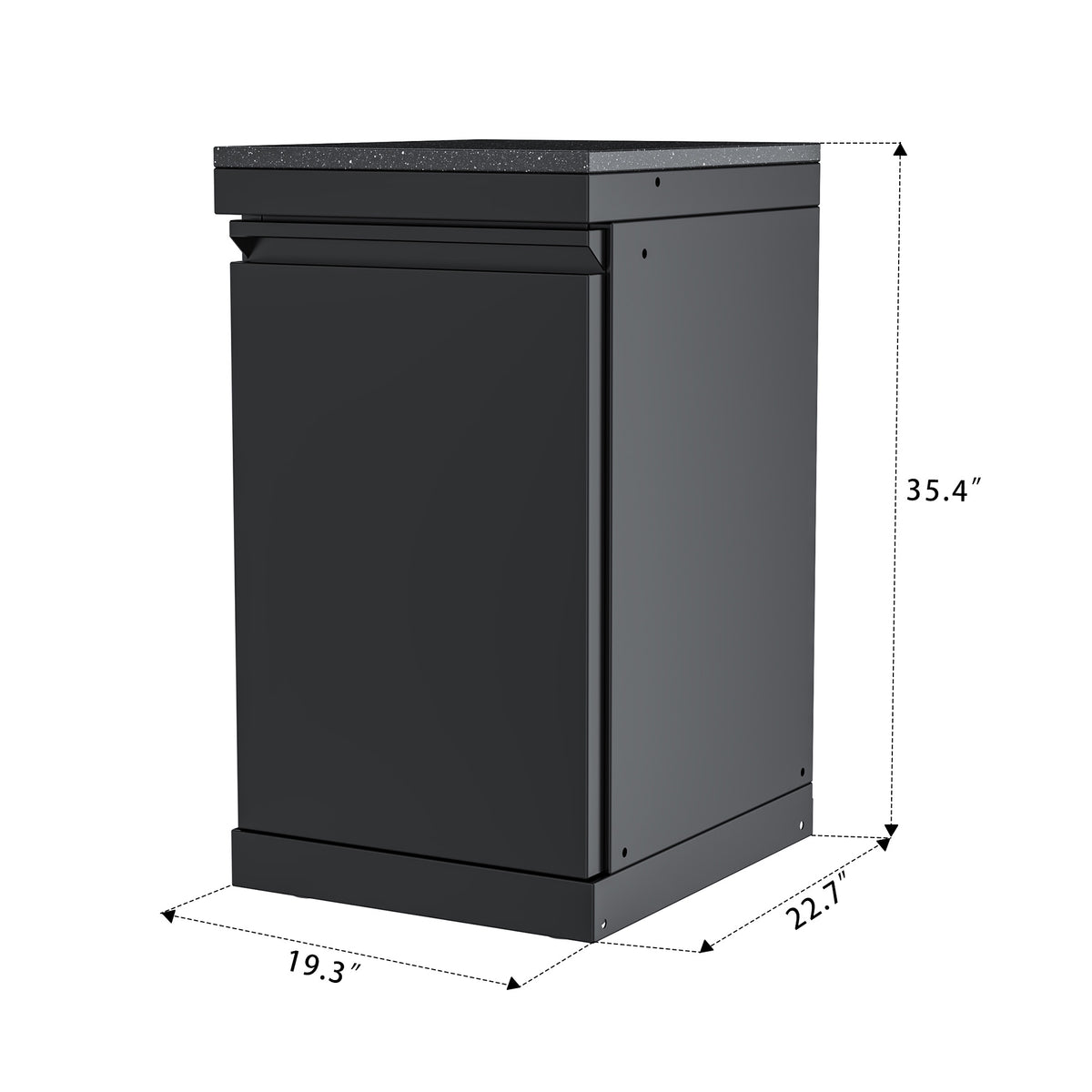 Single-Door Storage Cabinet Module