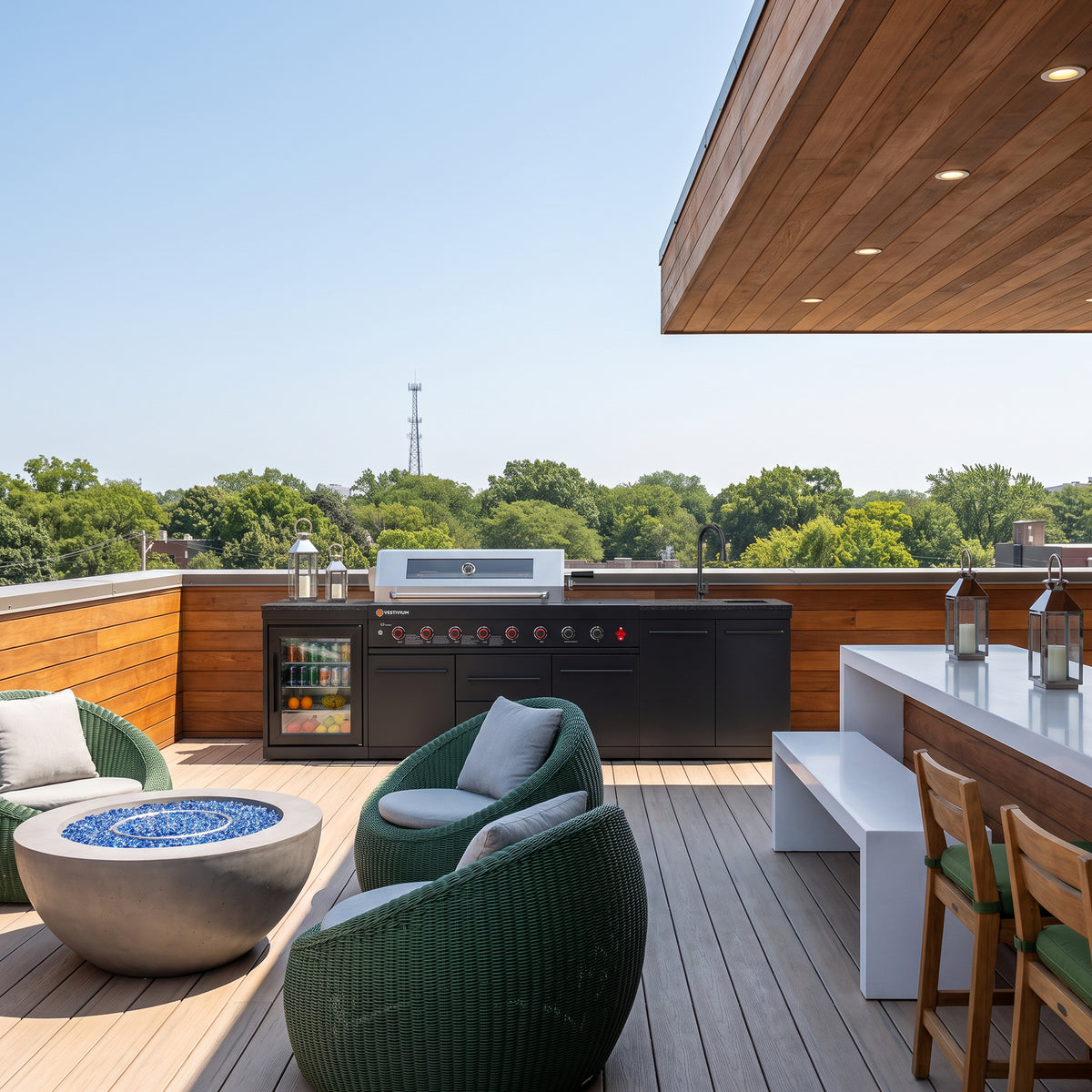 SERA-A Series Outdoor Modular Kitchen – All-in-One Backyard Cooking System