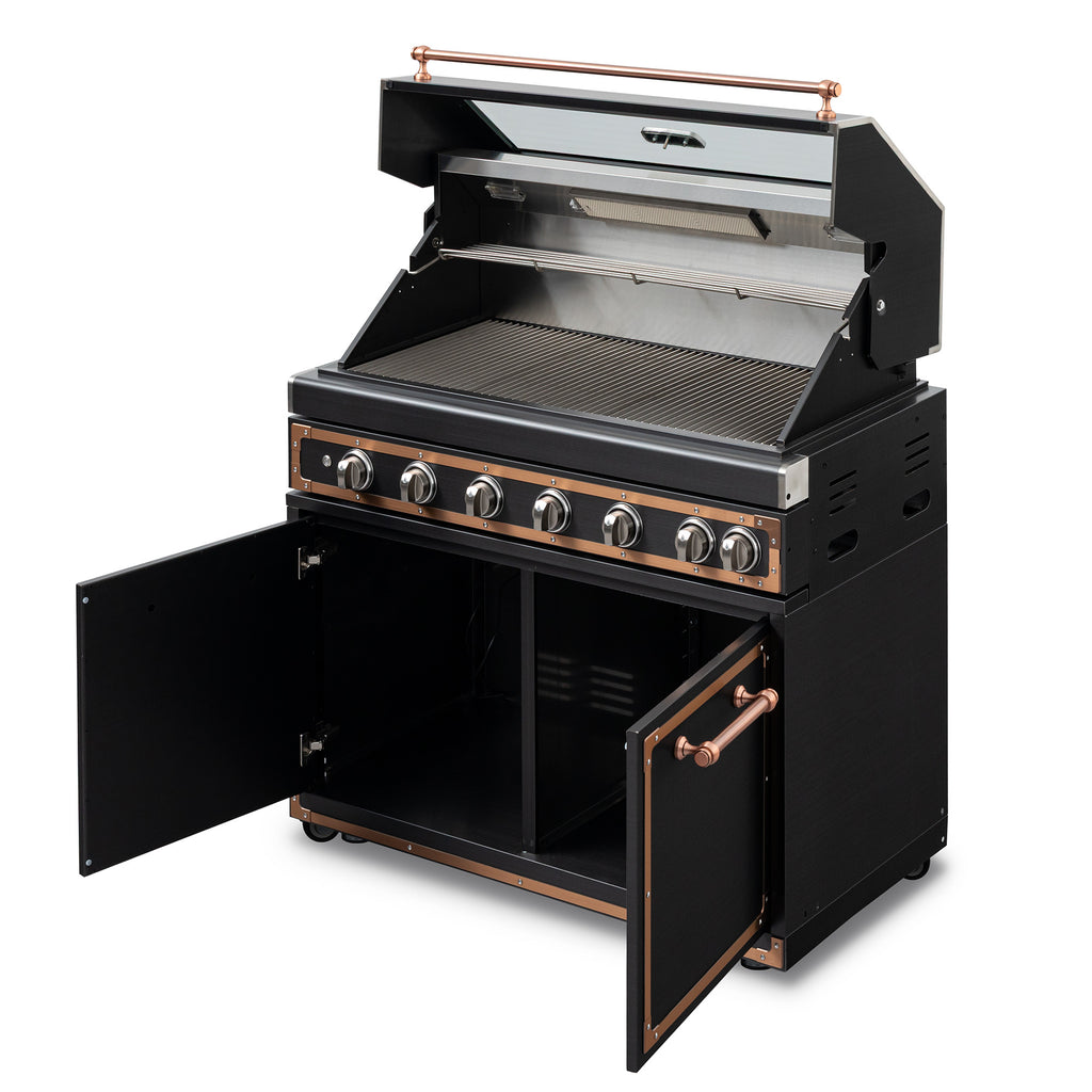 ROMA Black-Gold 304 Stainless Steel Outdoor Kitchen Set