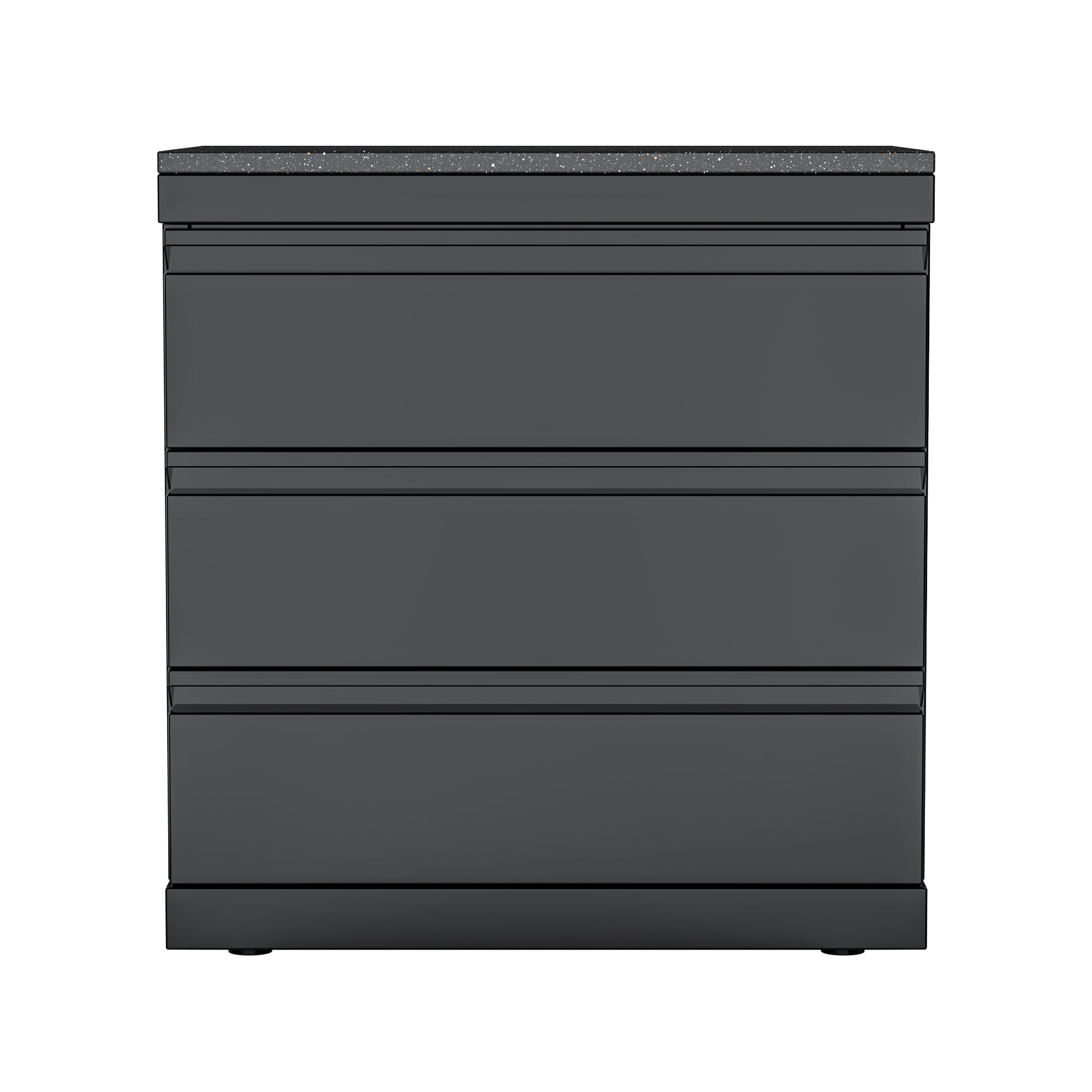 Stainless Steel 3-Drawer