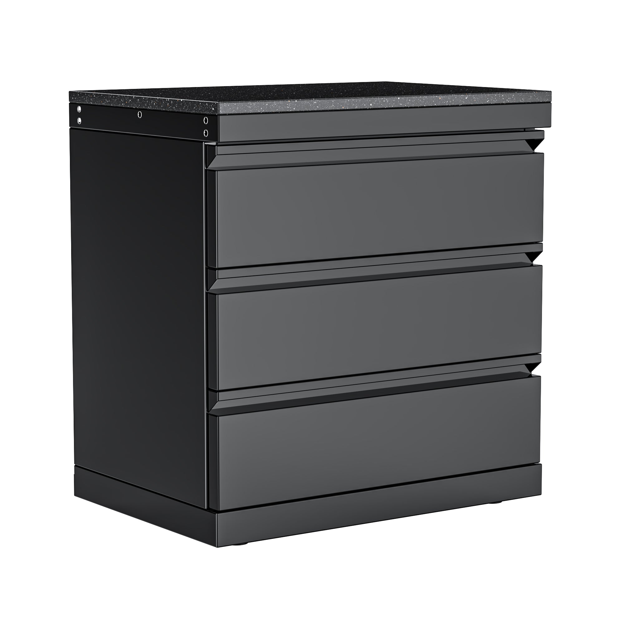 Stainless Steel 3-Drawer