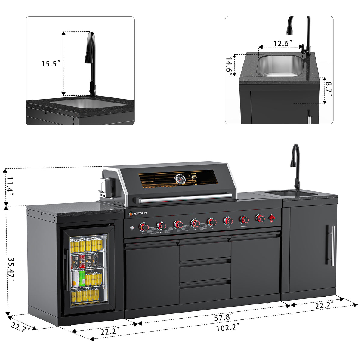 SERA-C Modular Outdoor Kitchen