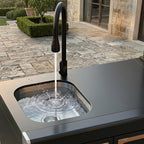 ROMA Black-Gold 304 Stainless Steel Outdoor Kitchen Set