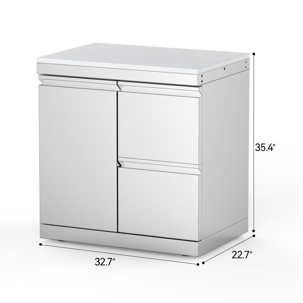 Stainless Steel Hybrid Cabinet