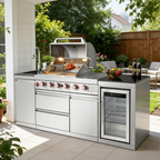 SERA-B Series Outdoor Modular Kitchen – All-in-One Backyard Cooking System