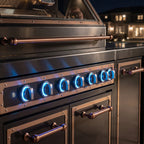 ROMA Black-Gold 304 Stainless Steel Outdoor Kitchen Set