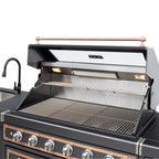 ROMA Black-Gold 304 Stainless Steel Outdoor Kitchen Set