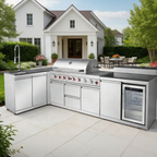 SERA-B Series Outdoor Modular Kitchen – All-in-One Backyard Cooking System