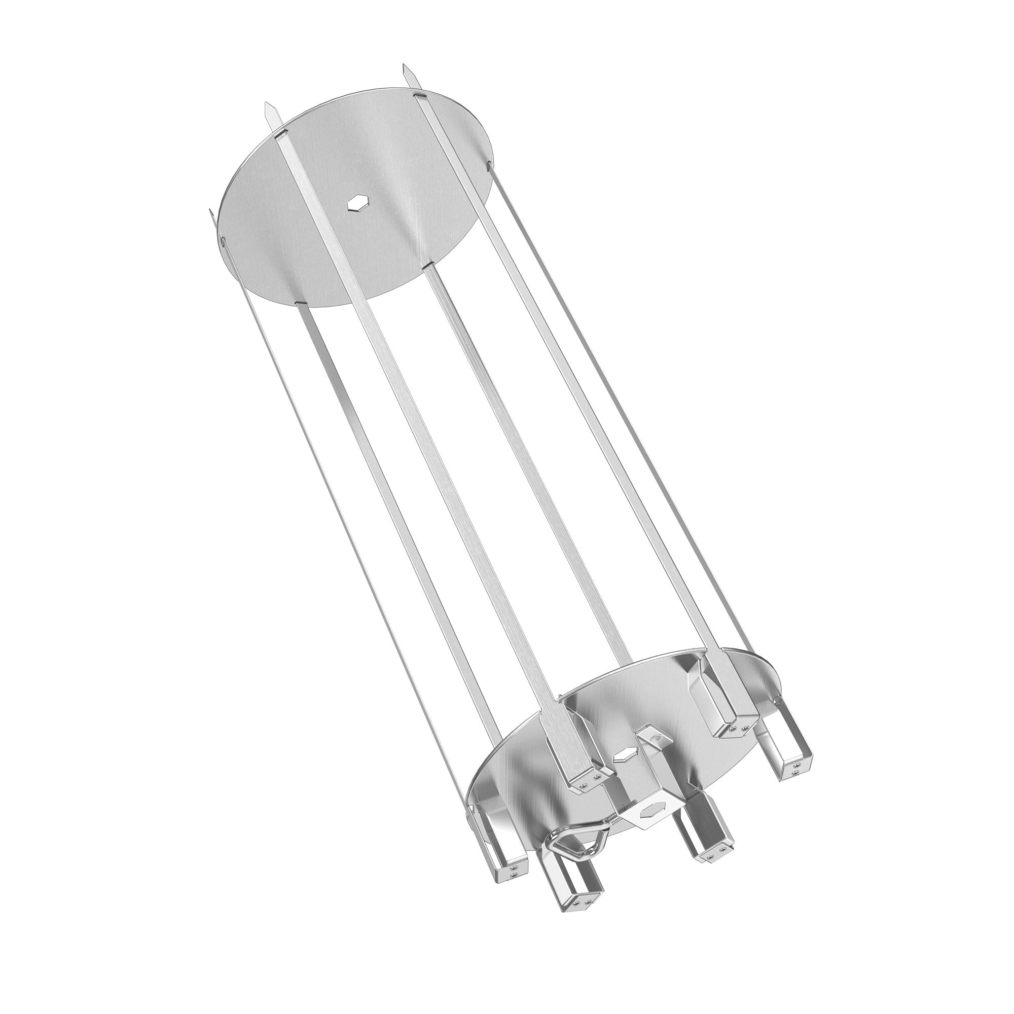 Rotating Stainless Steel Skewer Set
