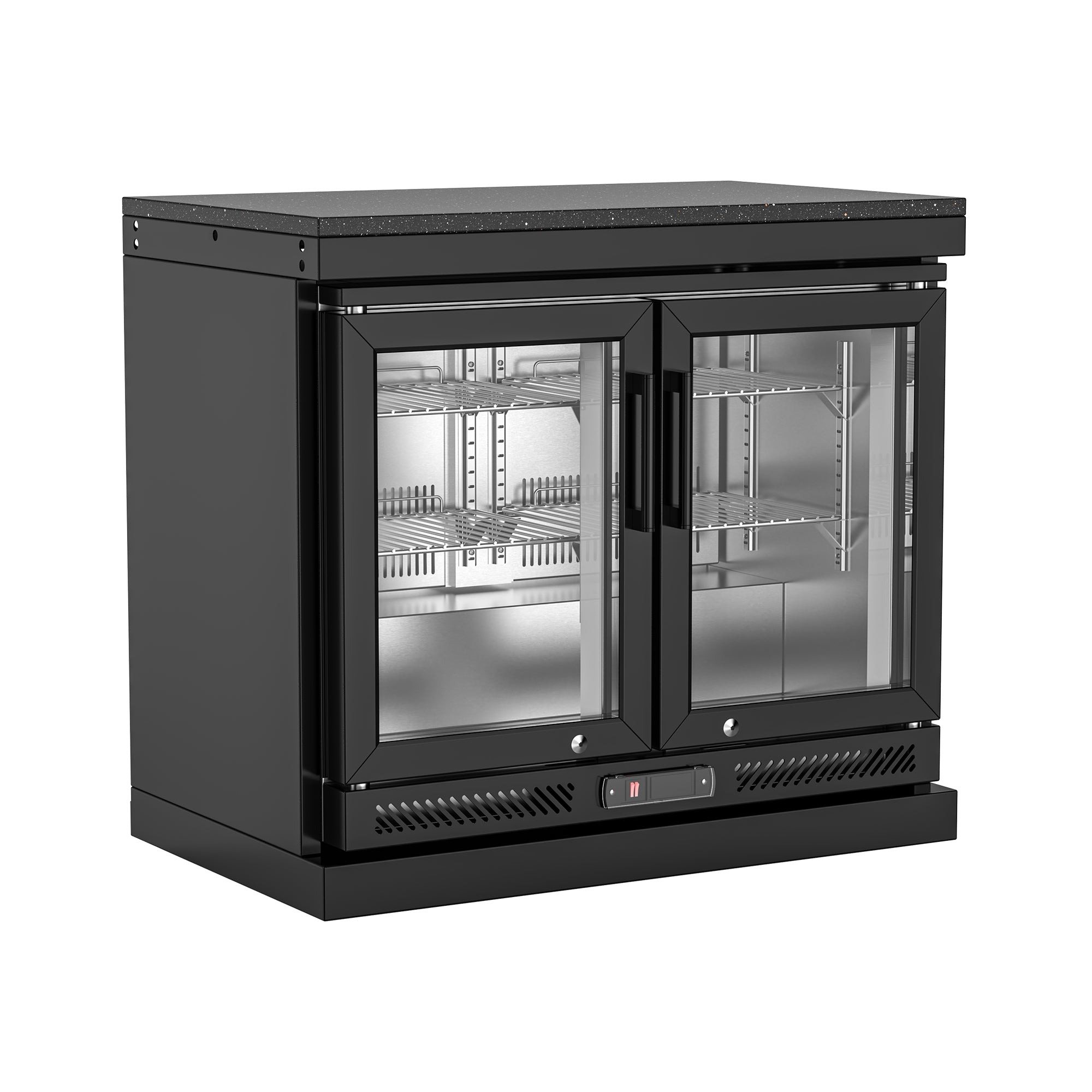 115L Double Door Refrigerator