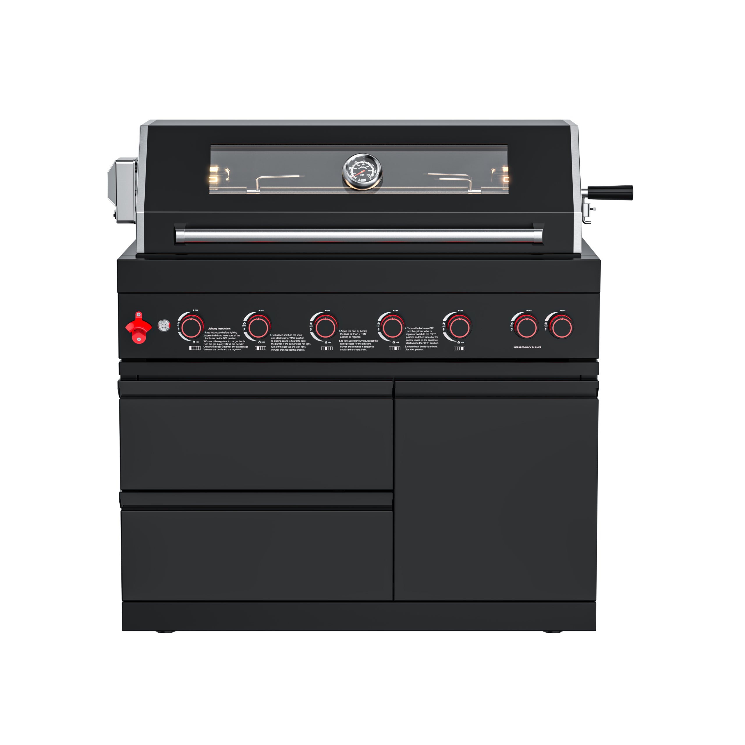 87900 BTU Outdoor Kitchen Grill Island