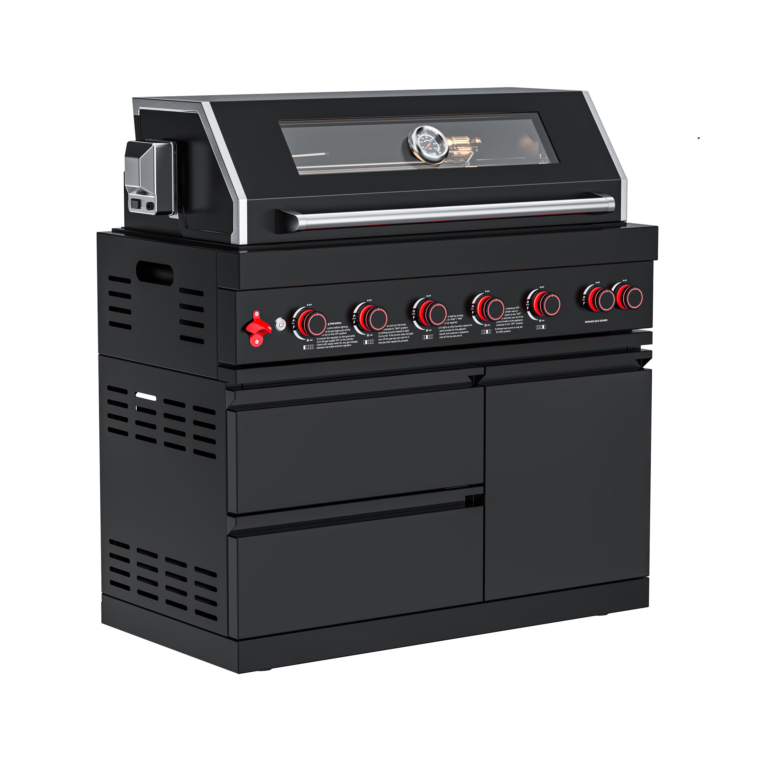 87900 BTU Outdoor Kitchen Grill Island