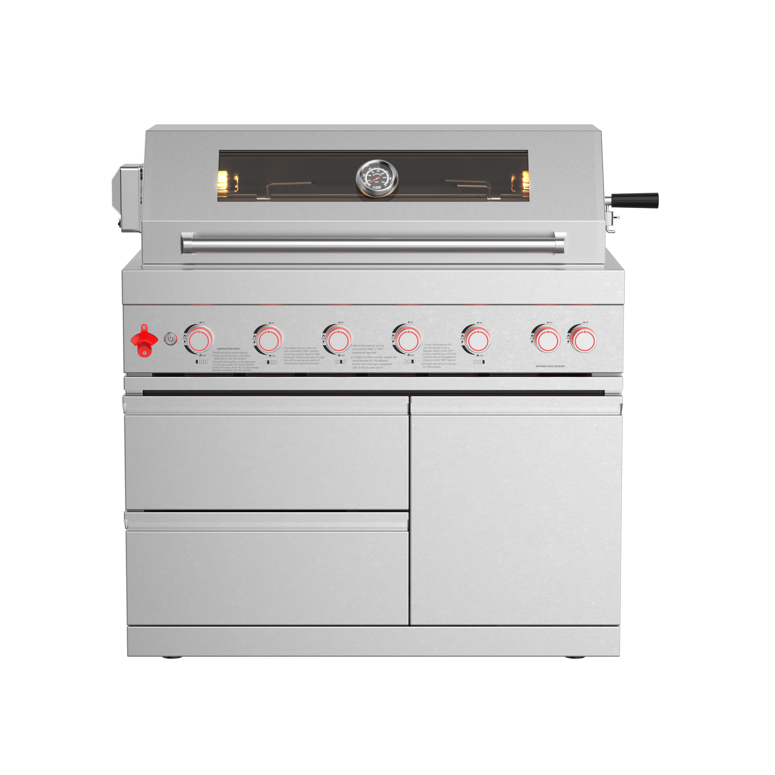 87900 BTU Outdoor Kitchen Grill Island