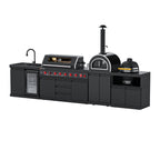 VESTIVIUM 4-Piece Modular Outdoor Kitchen Island Set | V611-SFPMSM