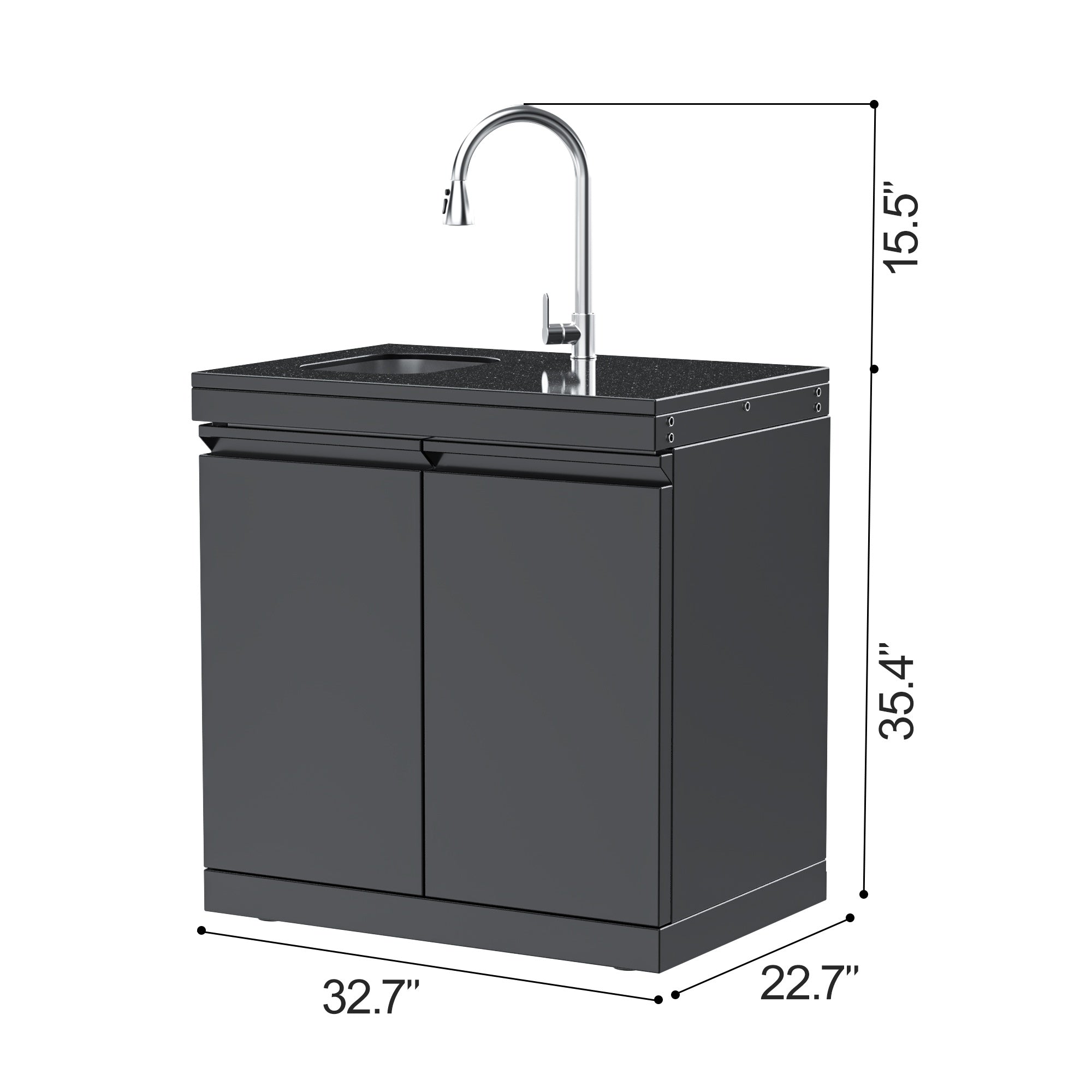 Double-door Sink Cabinet