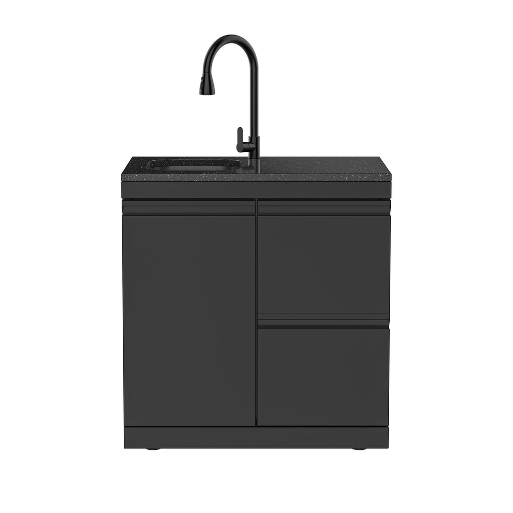 Stainless Steel Sink and Drawer Combo