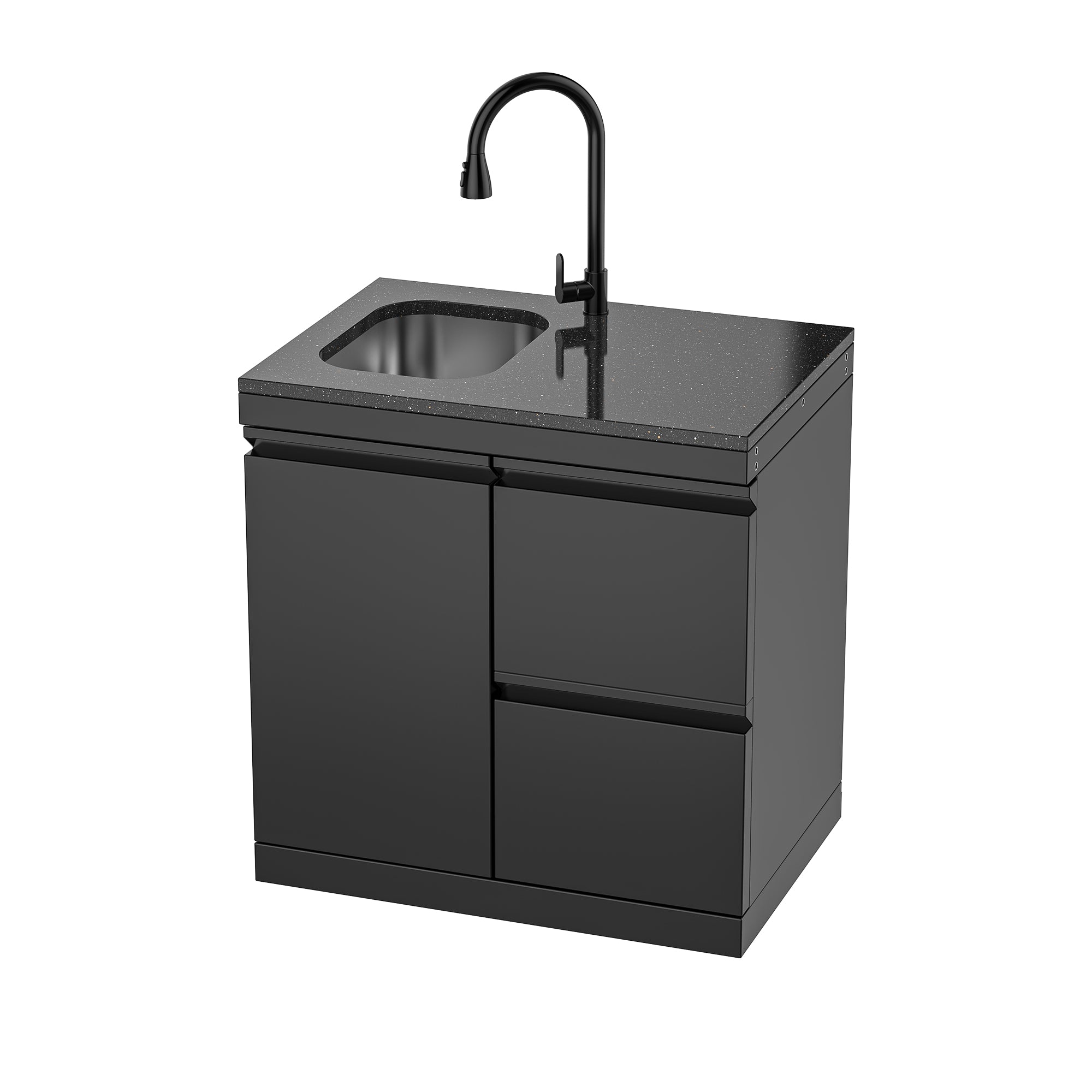 Stainless Steel Sink and Drawer Combo