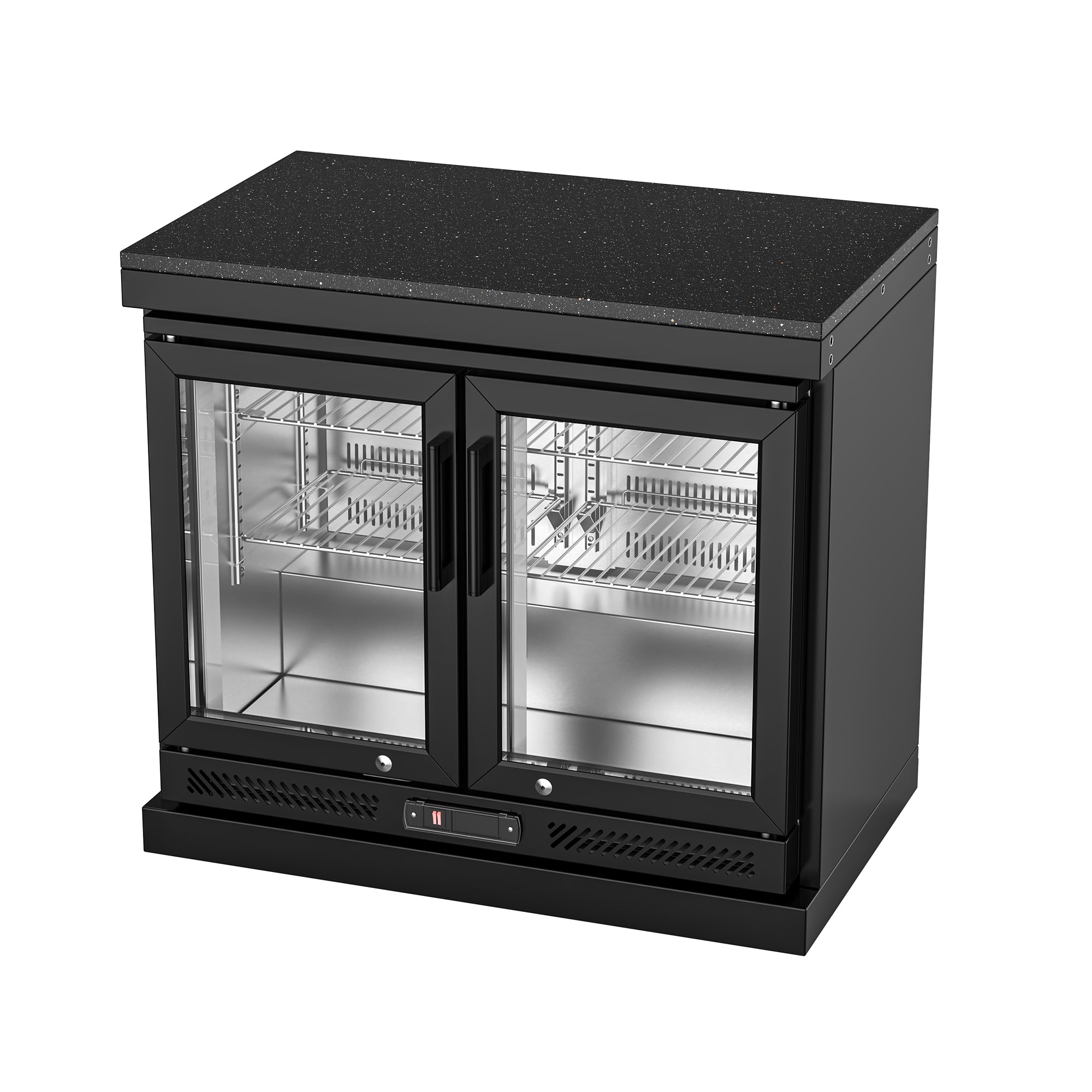 115L Double Door Refrigerator