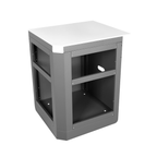Whistler 90 Degree Corner  - White & Grey