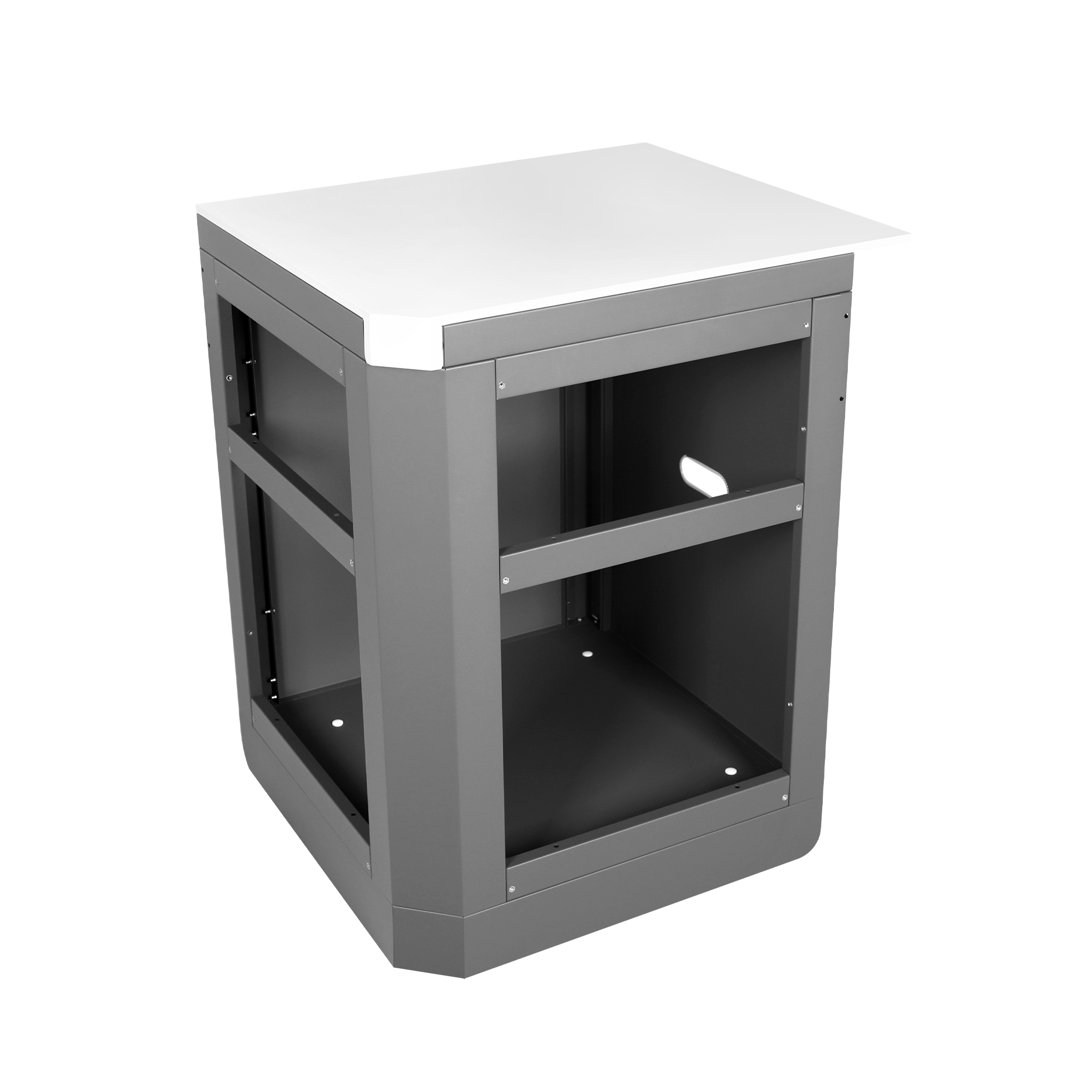 Whistler 90 Degree Corner  - White & Grey