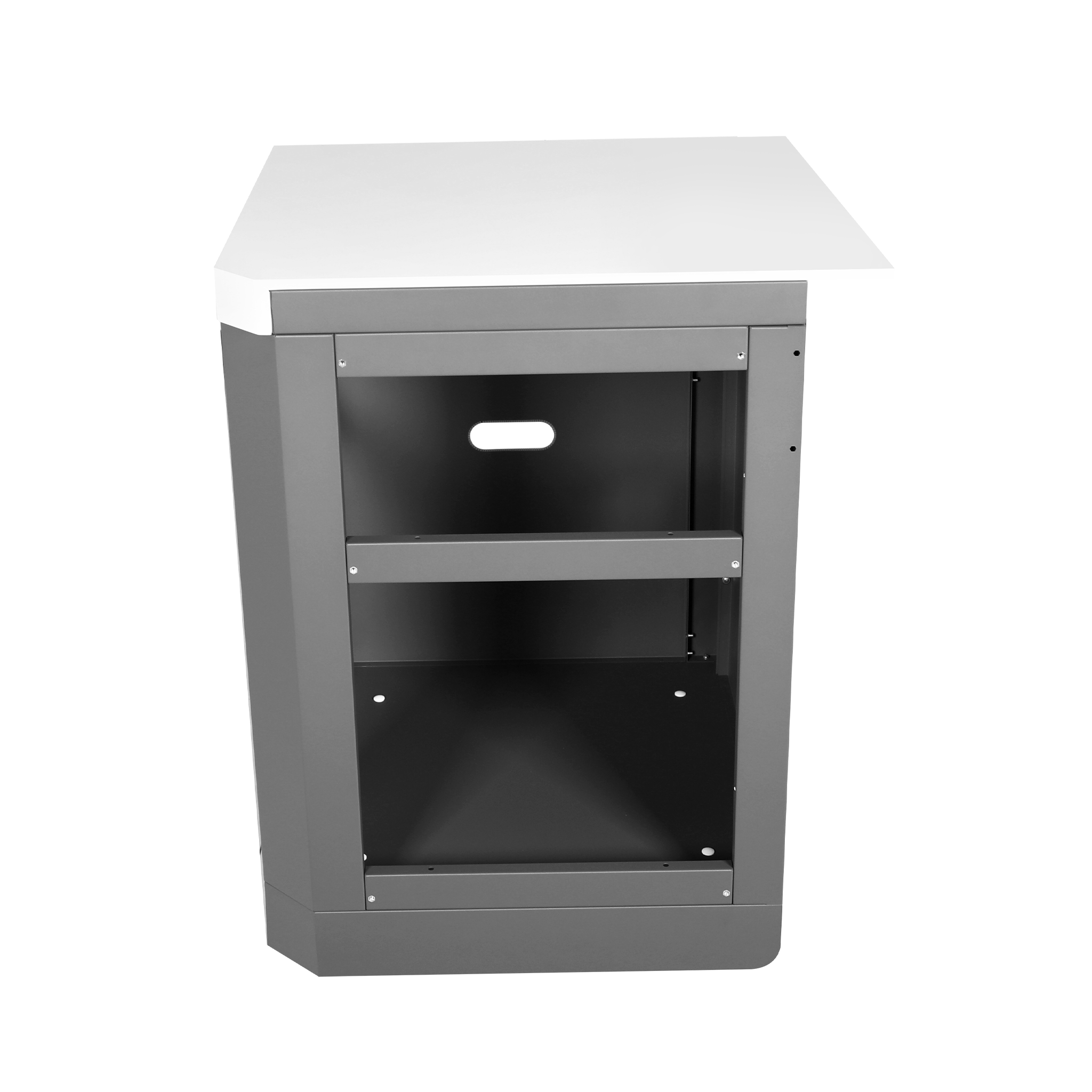 Whistler 90 Degree Corner  - White & Grey