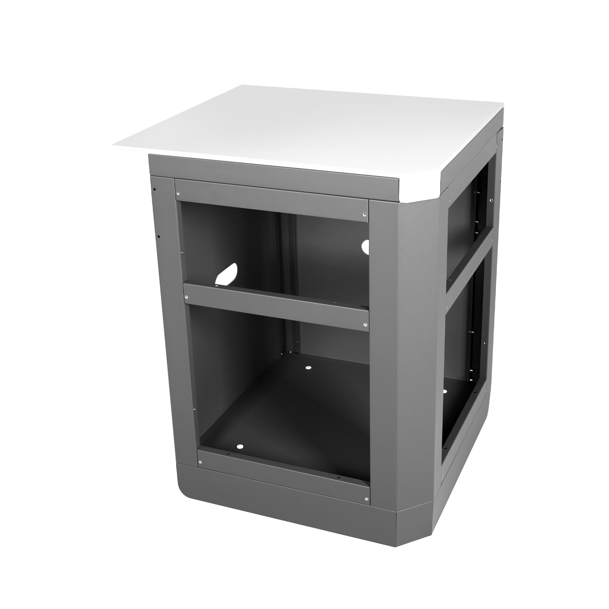 Whistler 90 Degree Corner  - White & Grey