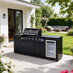 SERA-B Series Outdoor Modular Kitchen – All-in-One Backyard Cooking System