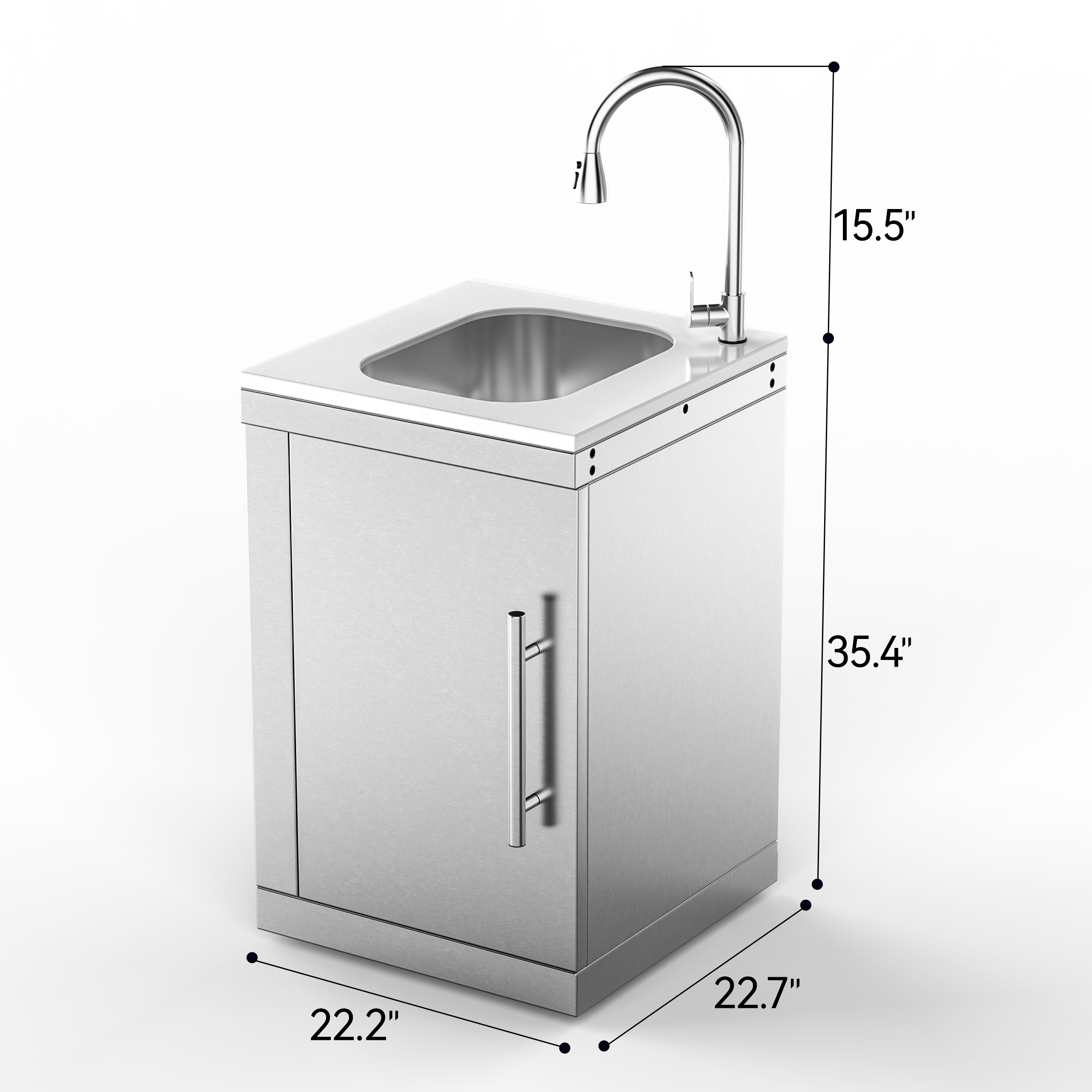 Single-door Sink Cabinet