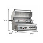 Whistler Built In 4-Burners Grill