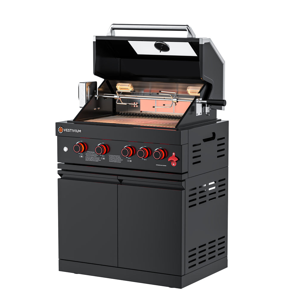 63700 BTU Outdoor Kitchen Grill Island
