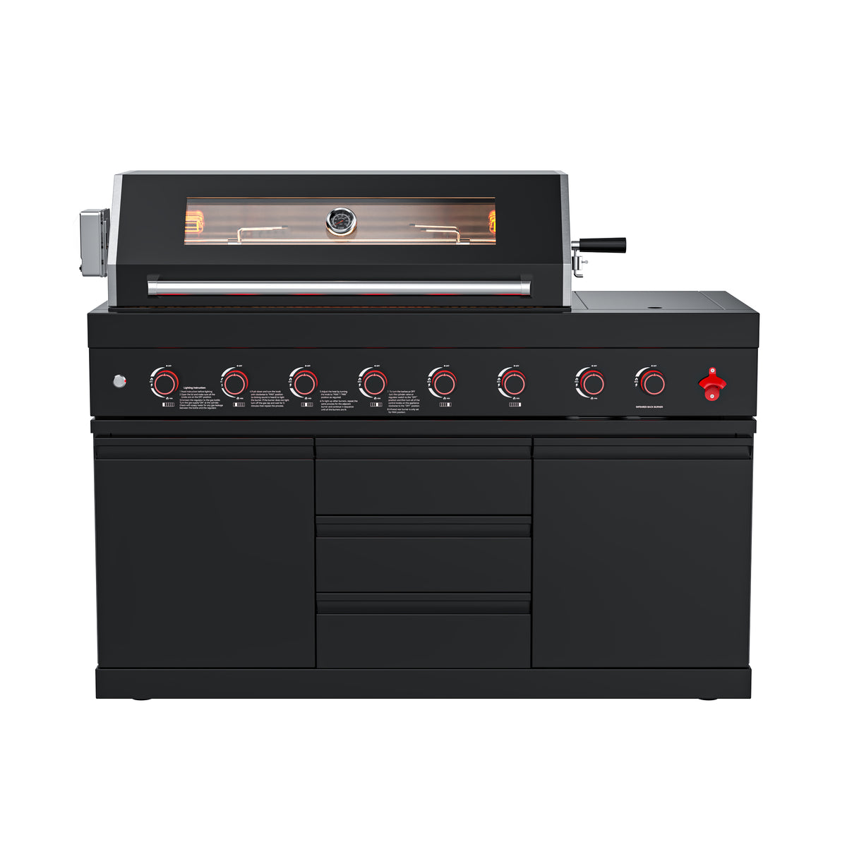 99500 BTU Outdoor Kitchen Grill Island
