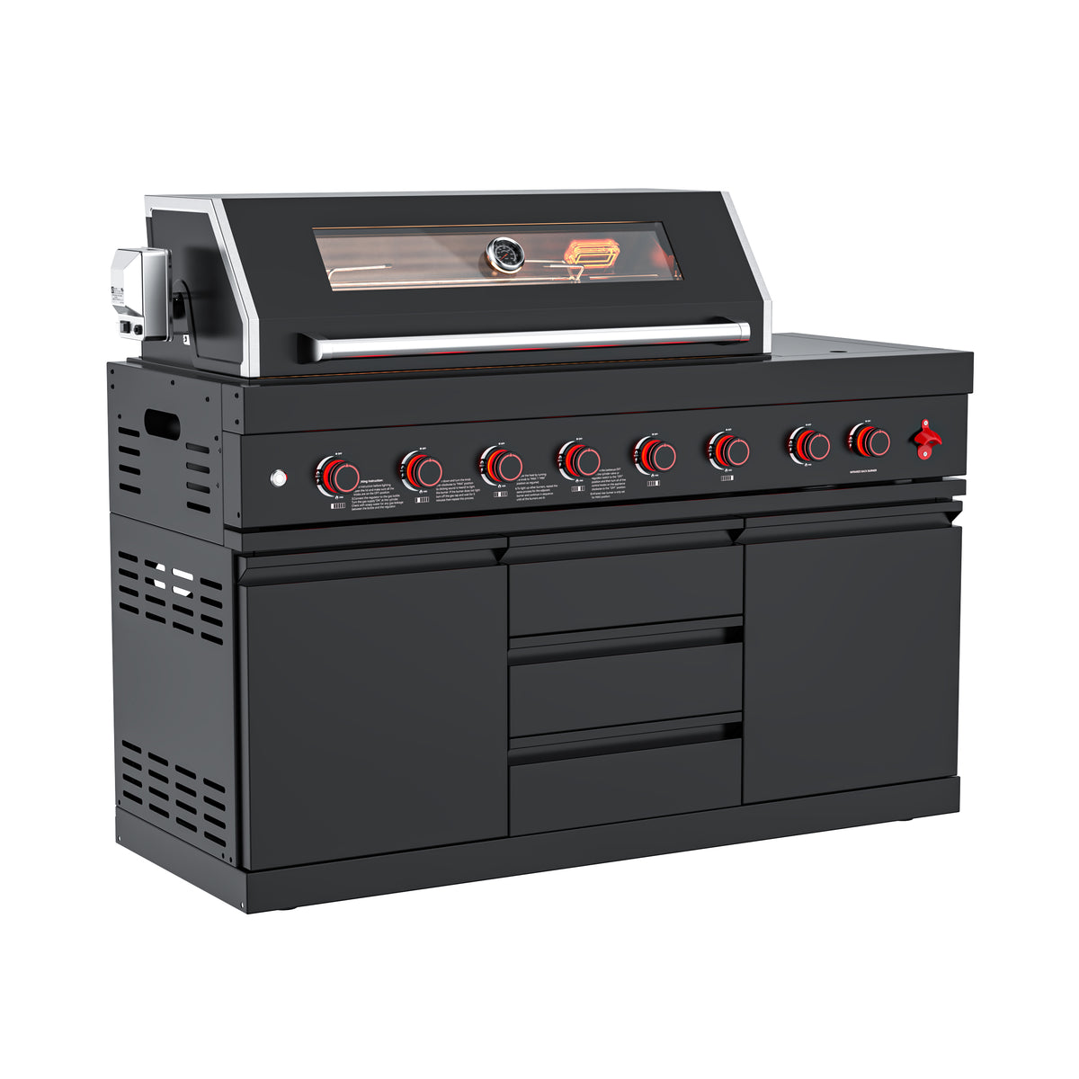 99500 BTU Outdoor Kitchen Grill Island