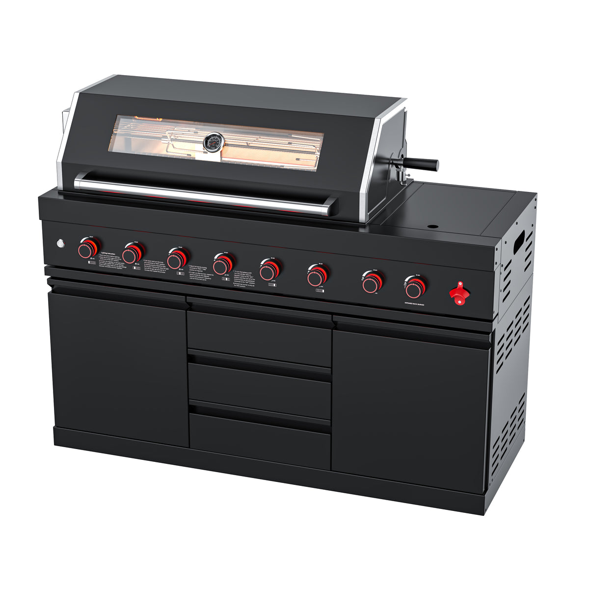 99500 BTU Outdoor Kitchen Grill Island
