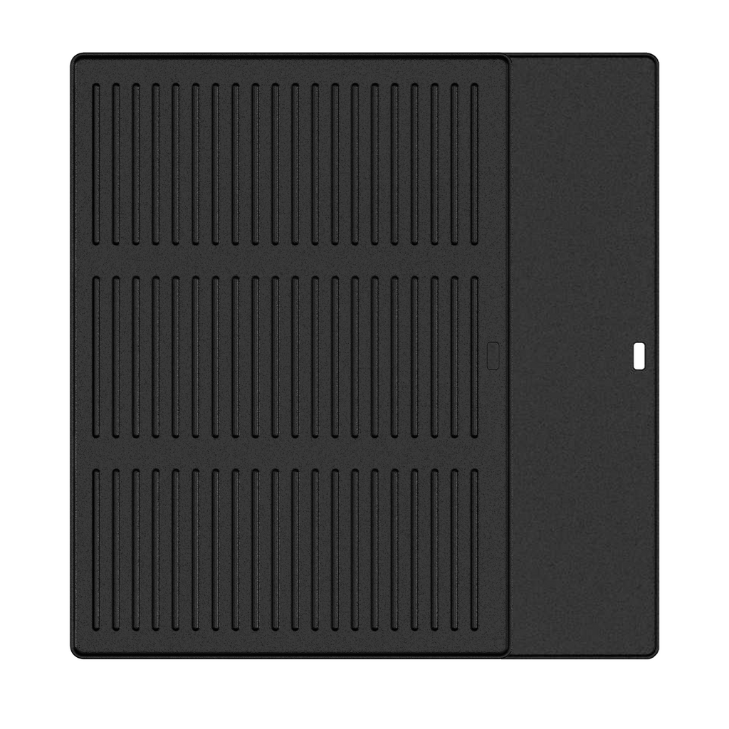 2-in-1 Reversible Cast Iron Griddle for Grill