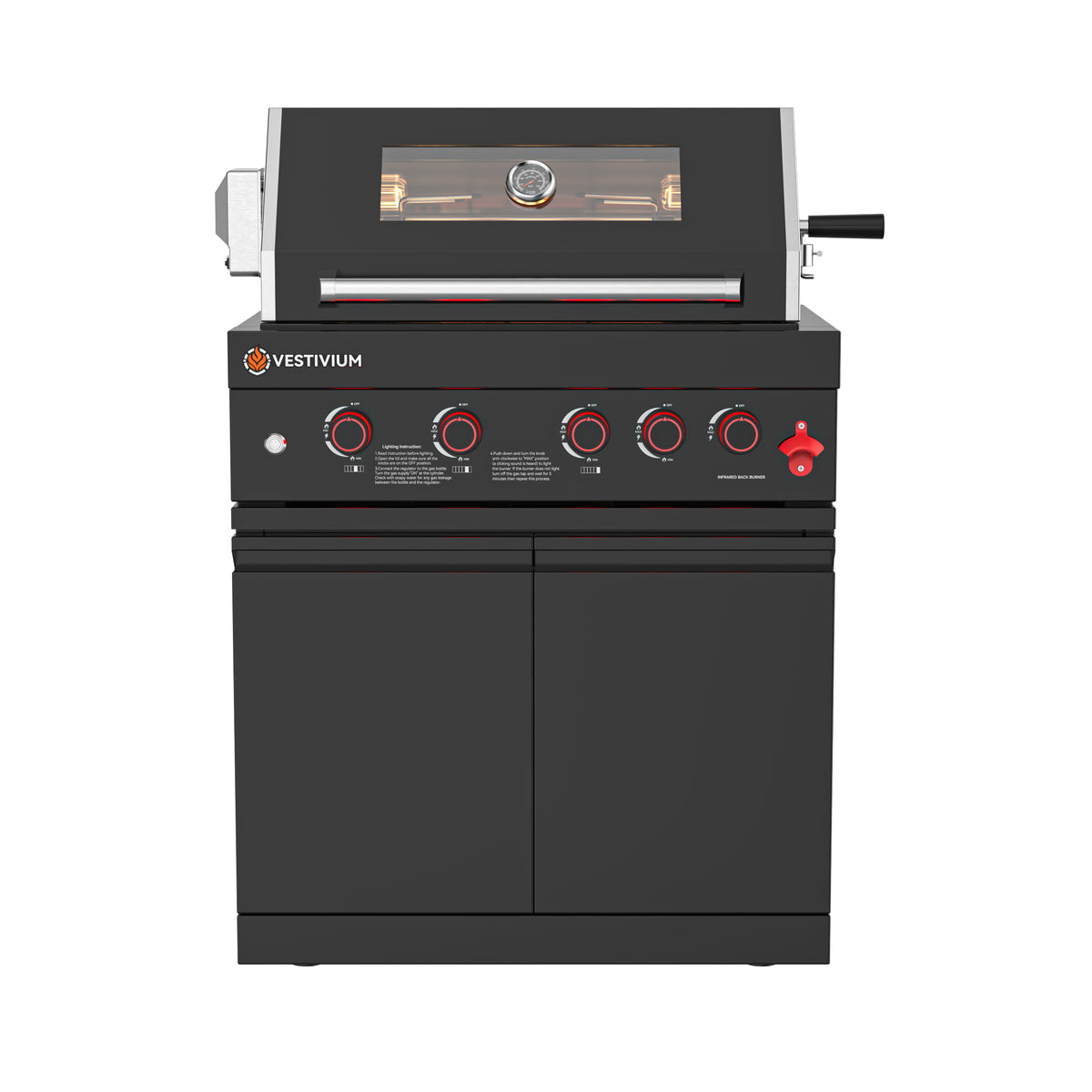 63700 BTU Outdoor Kitchen Grill Island