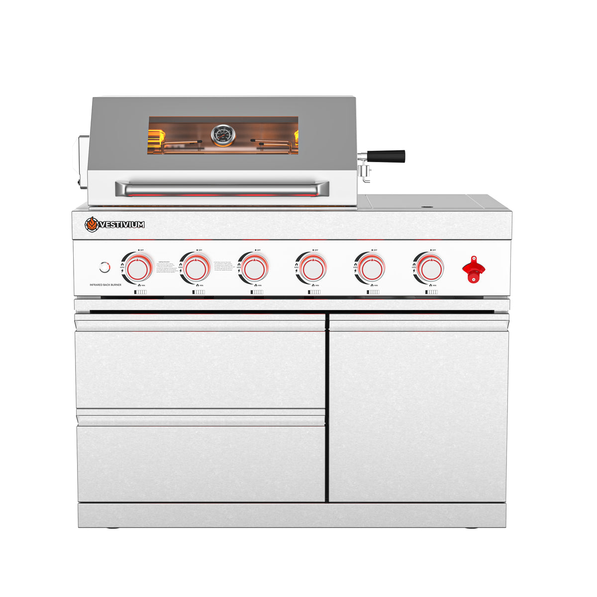 75300 BTU Outdoor Kitchen Grill Island