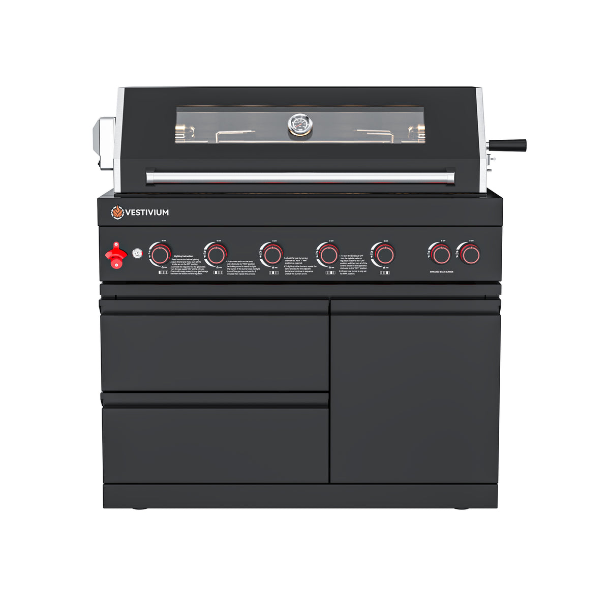 87900 BTU Outdoor Kitchen Grill Island